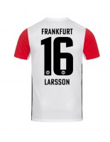 Eintracht Frankfurt Hugo Larsson #16 Hjemmedrakt 2024-25 Korte ermer